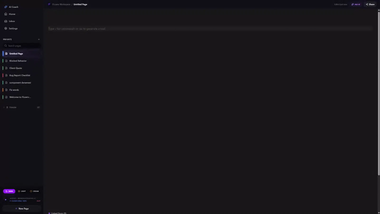 Fluxerv screenshot 1 (video preview)