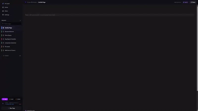 Fluxerv screenshot 1 (video preview)