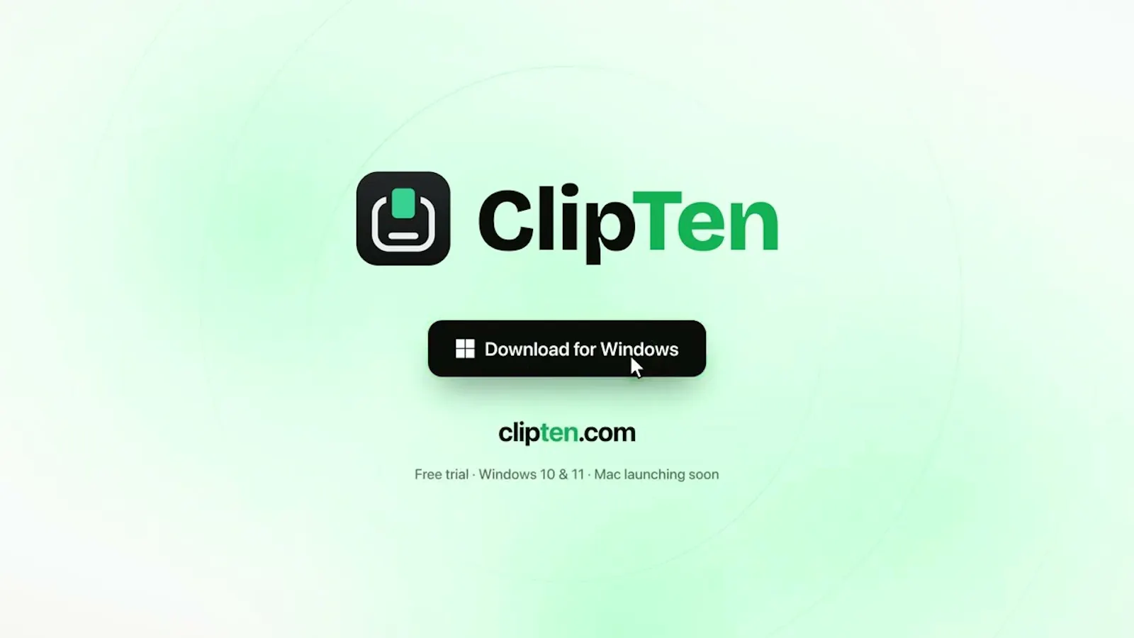 ClipTen screenshot 1 (video preview)