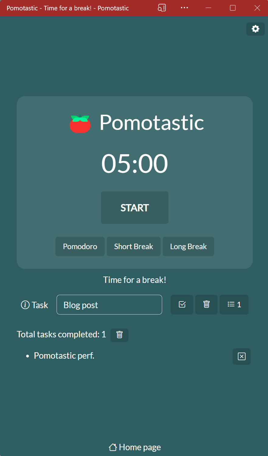 Pomotastic - Pomodoro Timer Online gallery image