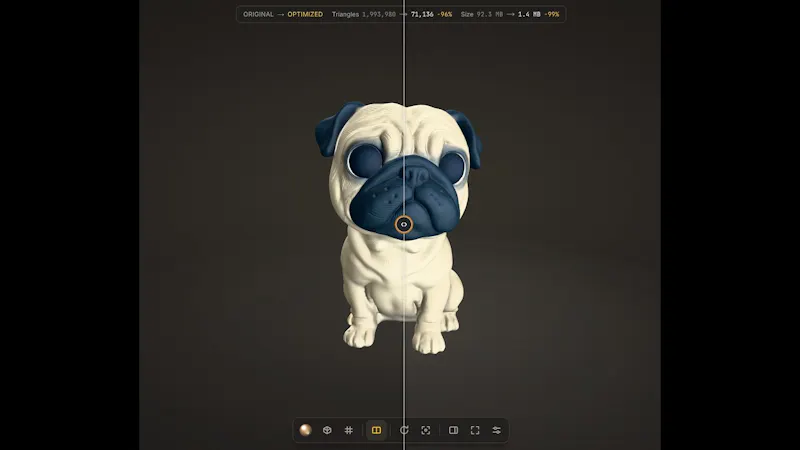 MeshCrunch screenshot 1 (video preview)