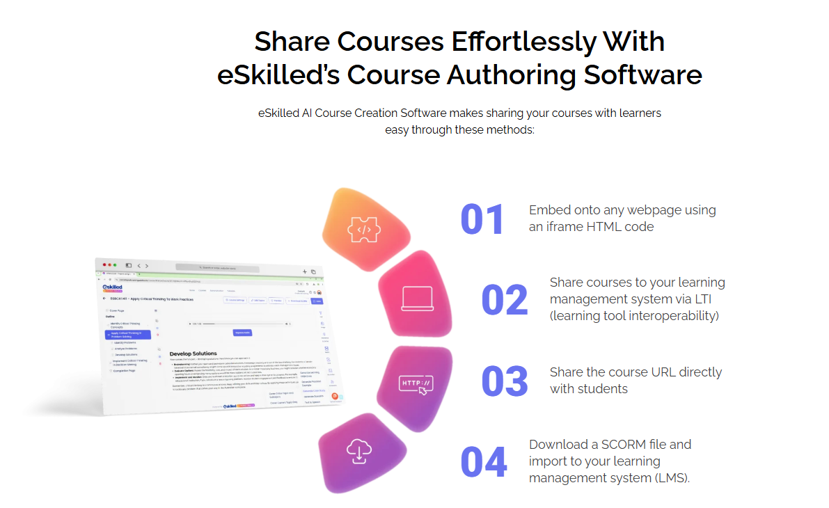 eSkilled AI Course Creator gallery image