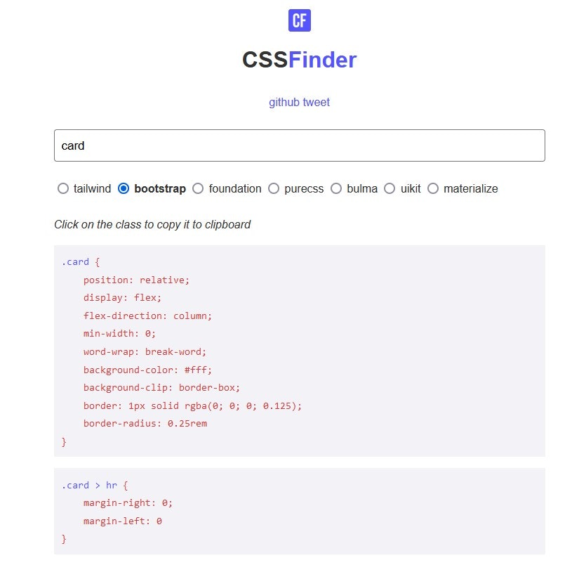 CSSFinder gallery image
