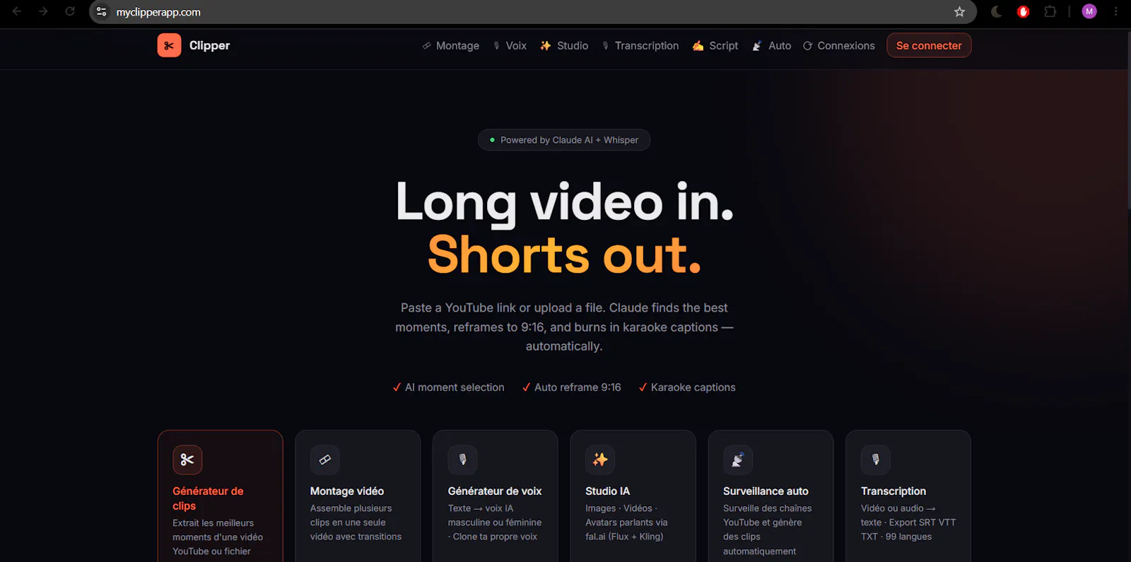 Clipper screenshot 1