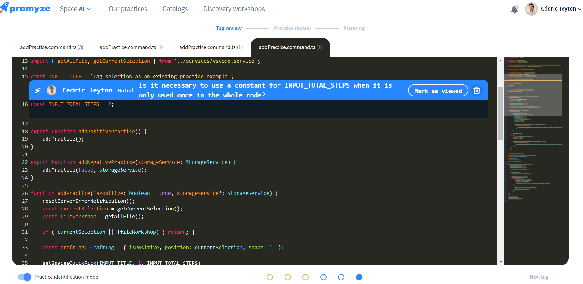 promyze คุณมี - สร้างแนวทางการเข้ารหัสที่ดีที่สุดจากรหัส VS และ Jetbrains media 3