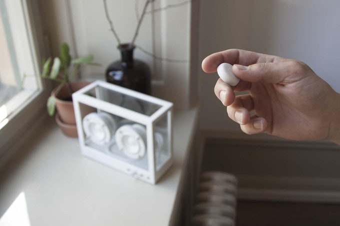 Wireless Transparent Speakers with Flic Button gallery image