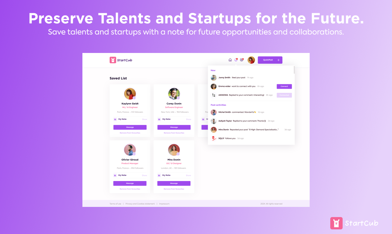 StartCub - LinkedIn用于初创企业媒体3