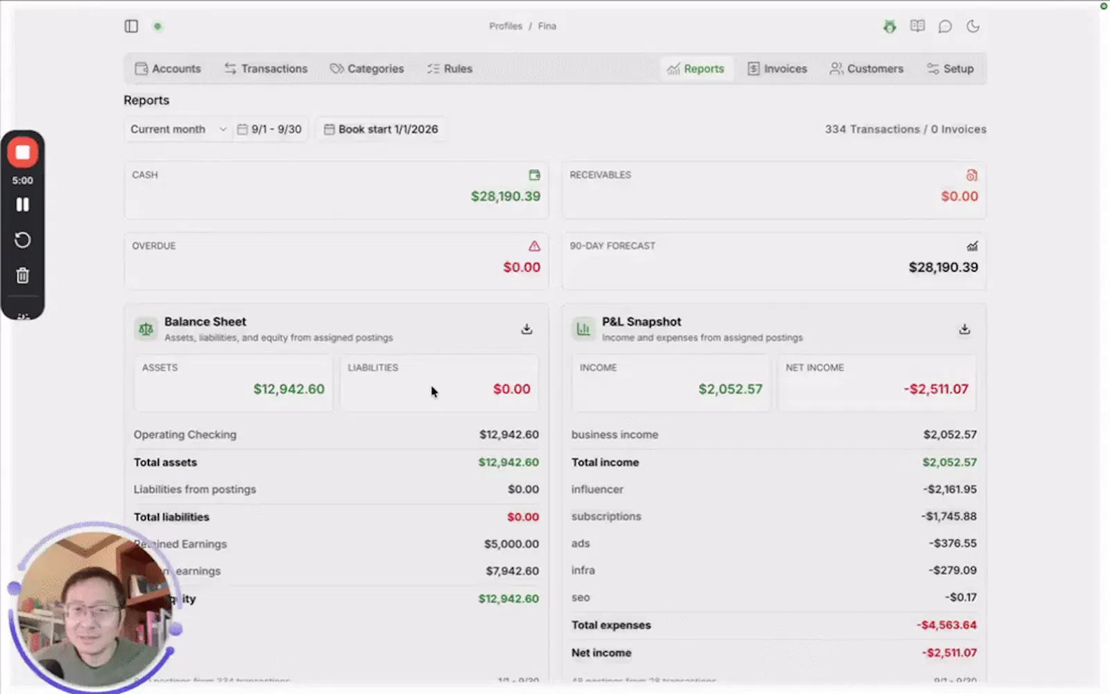 Fina Business screenshot 1 (video preview)