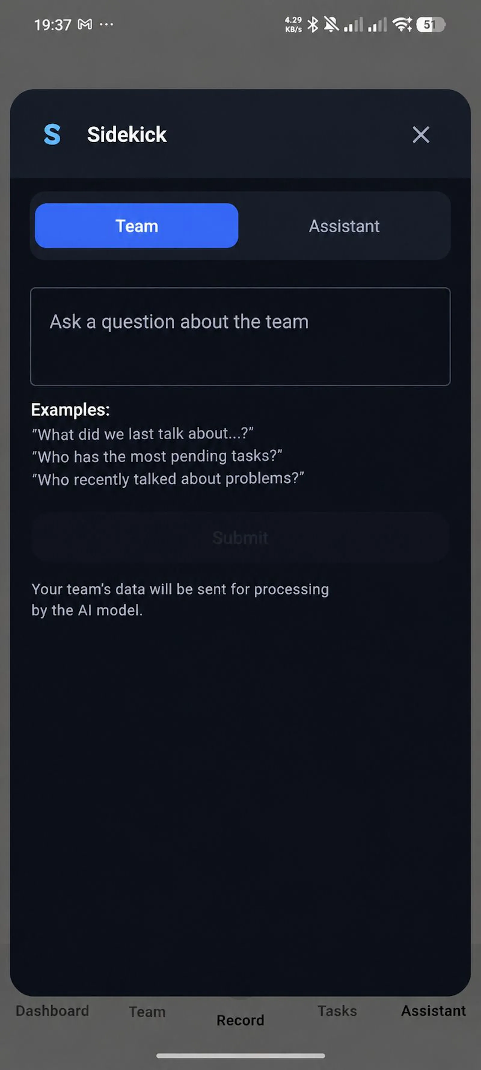 Sidekick AI Manager screenshot 6