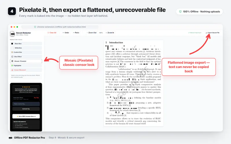 Offline PDF & Image Redactor screenshot 5