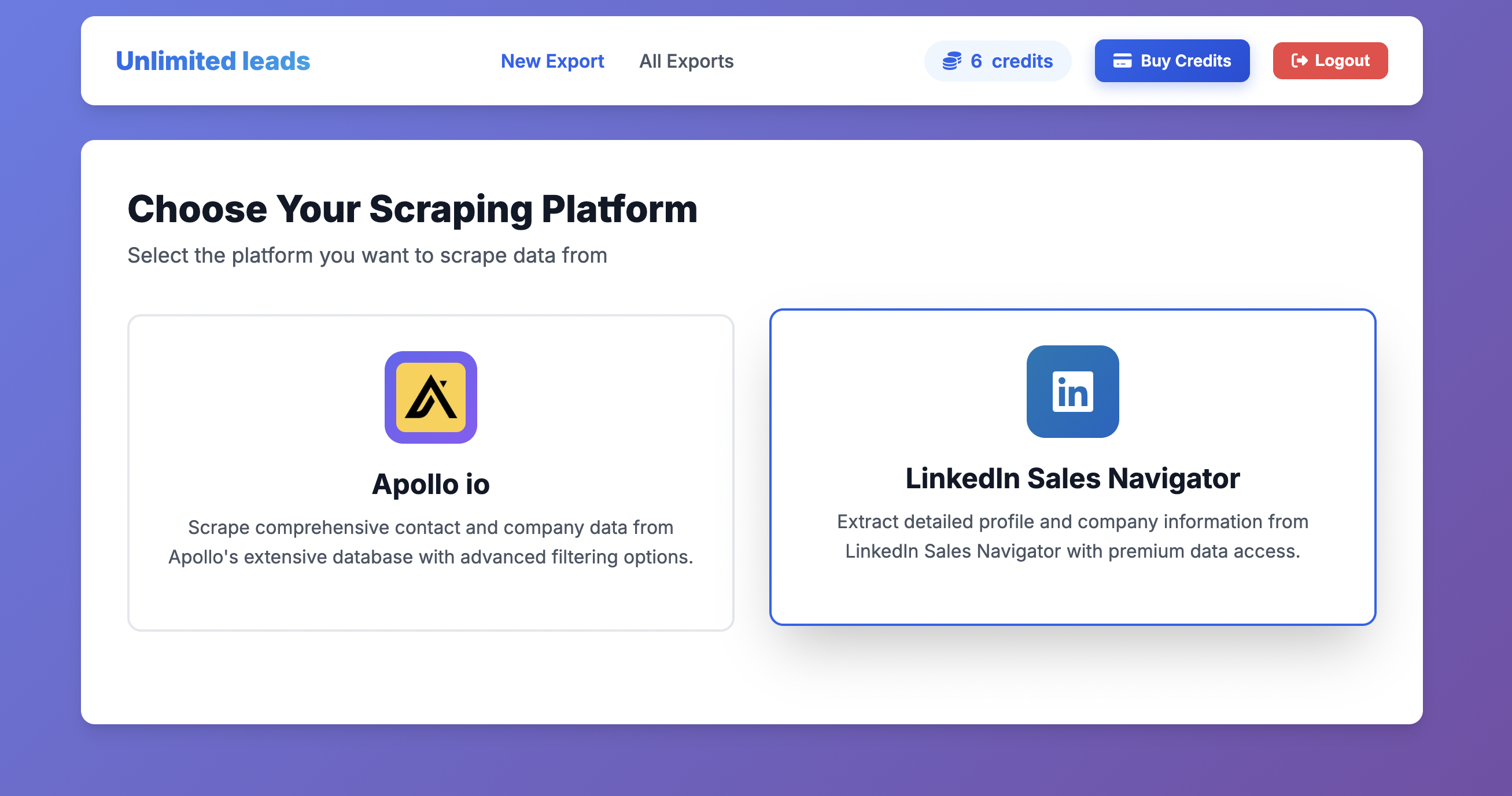 LinkedIn Sales Navigator Scraper - Sales Navigator 및 Apollo에서 고품질을 수출합니다. 미디어 2