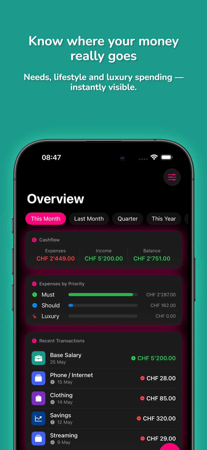 Cashya screenshot 1