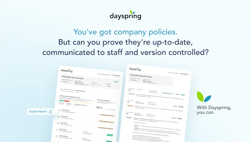 Dayspring Software screenshot 1