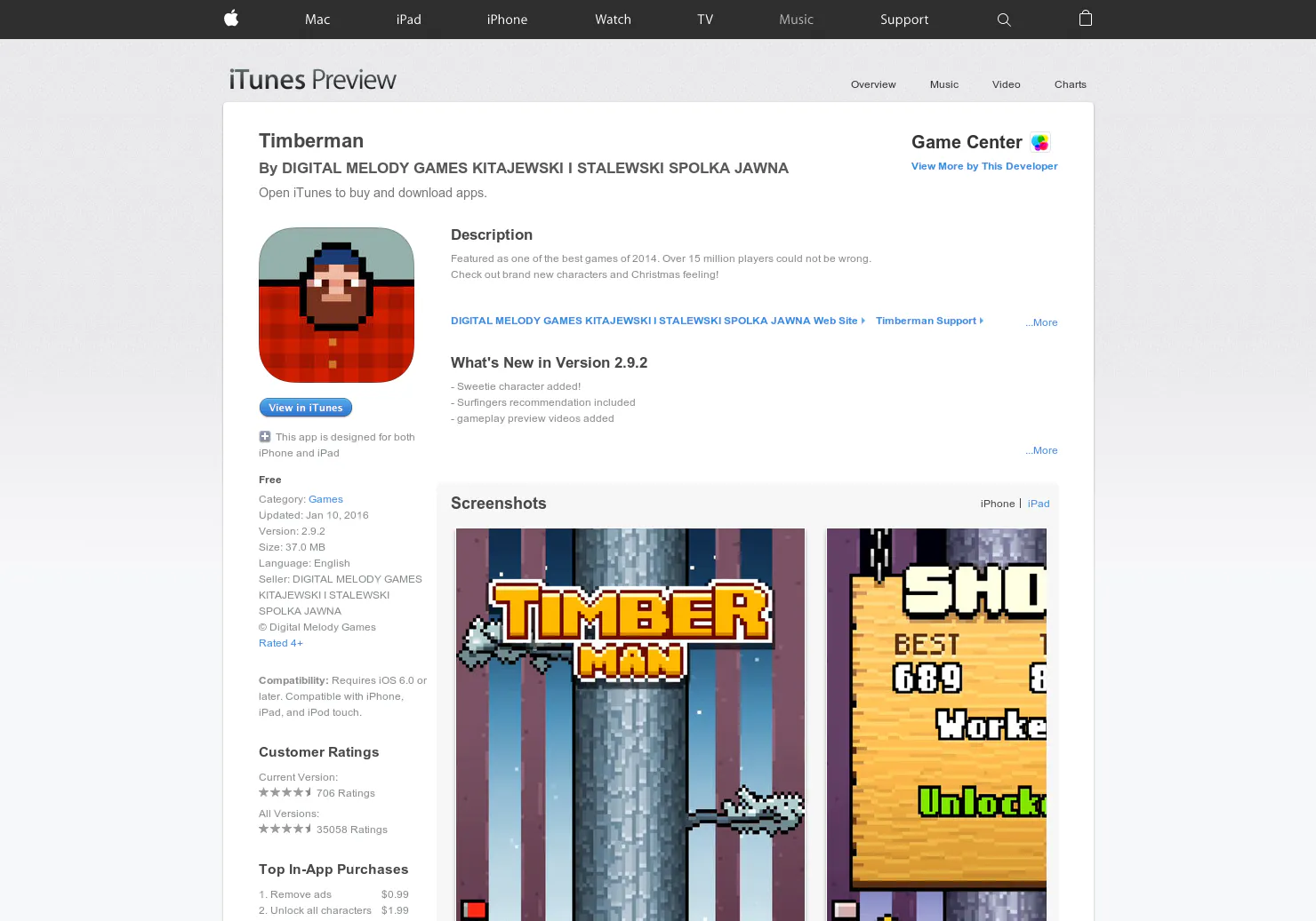 Timberman