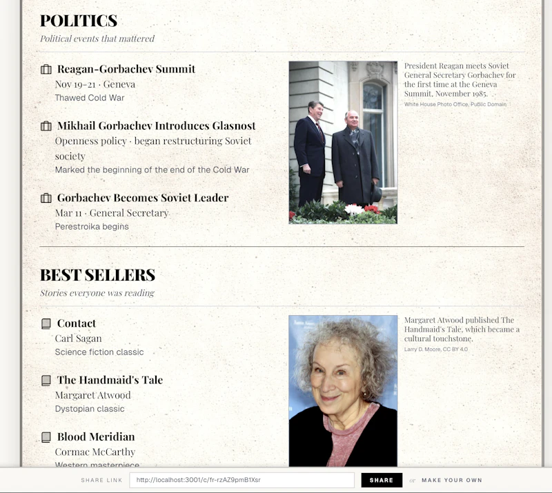 The Birth Year Chronicle screenshot 4