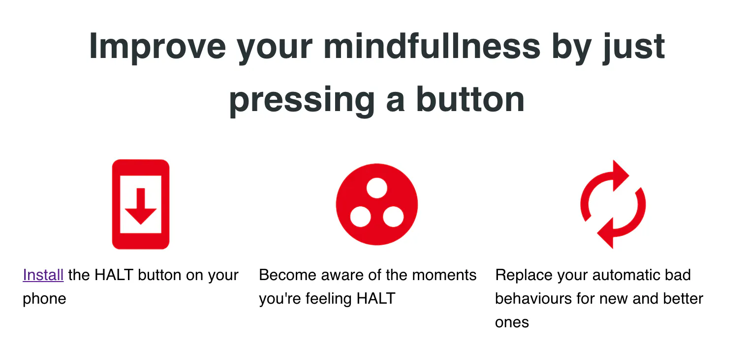 HALT Button gallery image