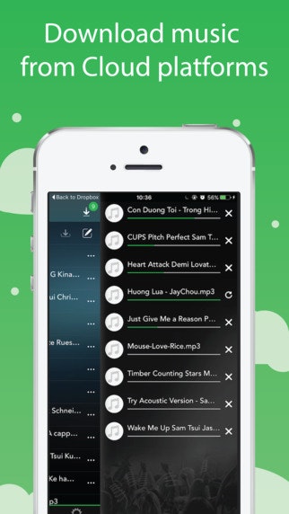 Musicloud - Play, download your music from your Dropbox, Google Drive(Cloud Platforms) gallery image