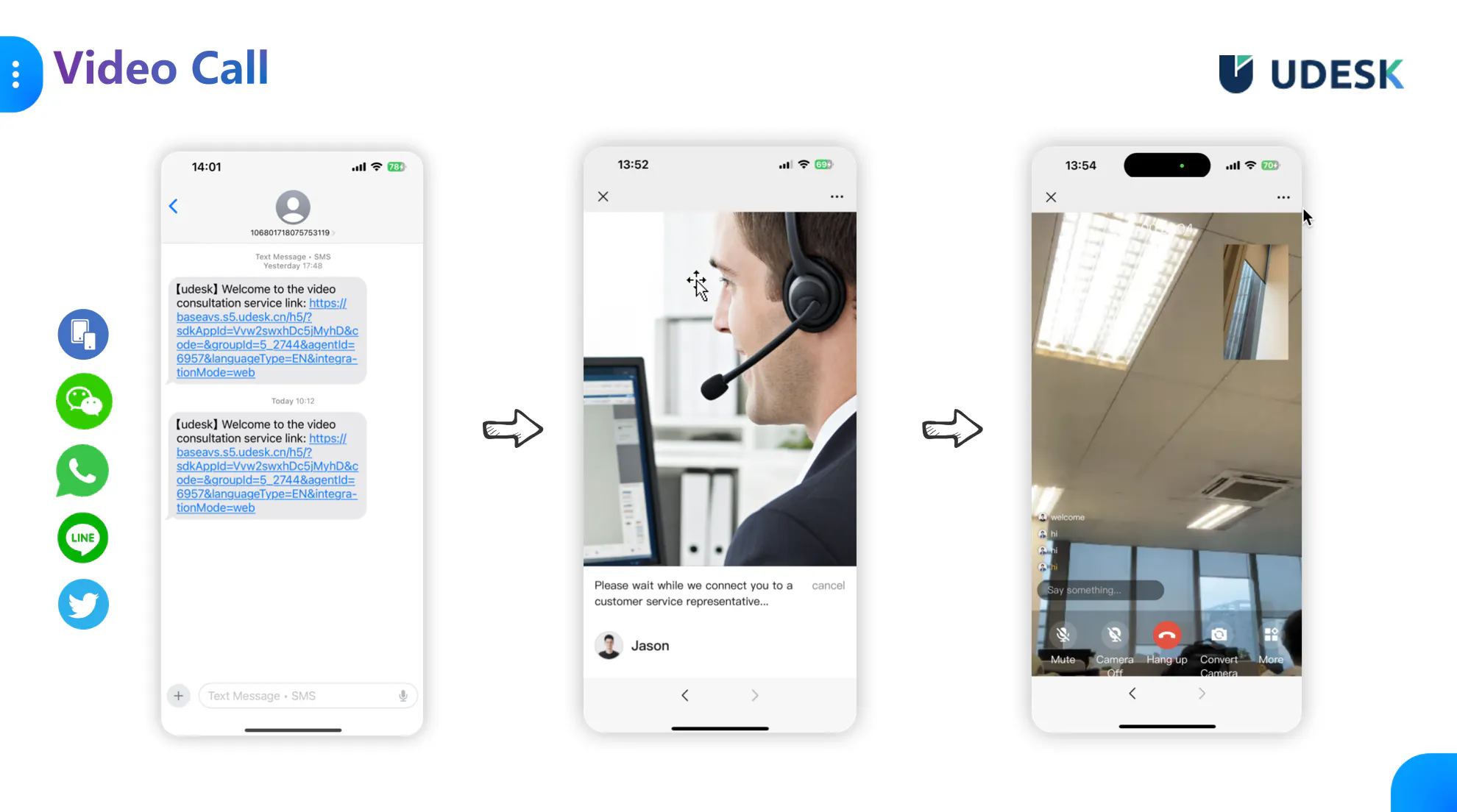 Udesk Video Chat gallery image