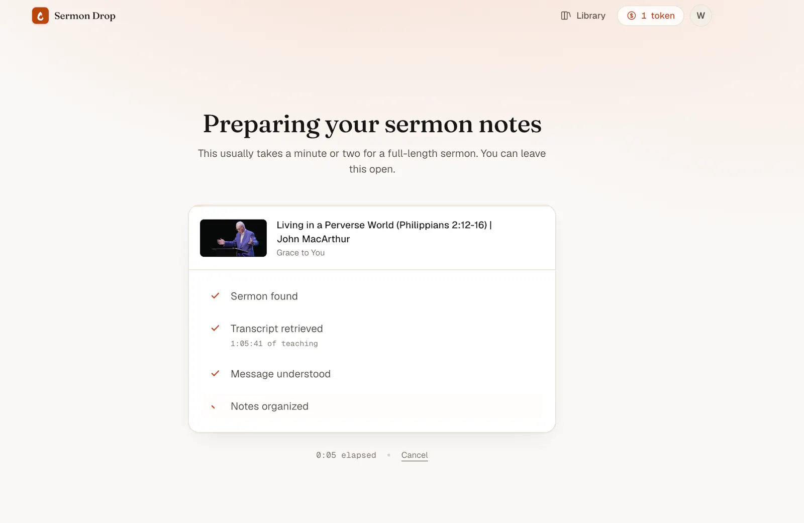 SermonDrop screenshot 4