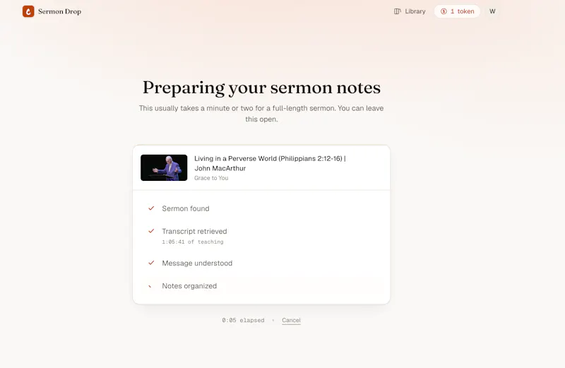 SermonDrop screenshot 4