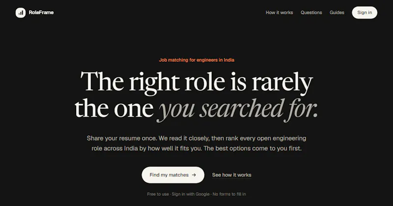 RoleFrame screenshot 1