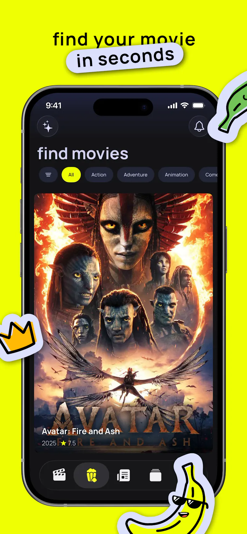 CineBond: Swipe & Find Movies screenshot 1