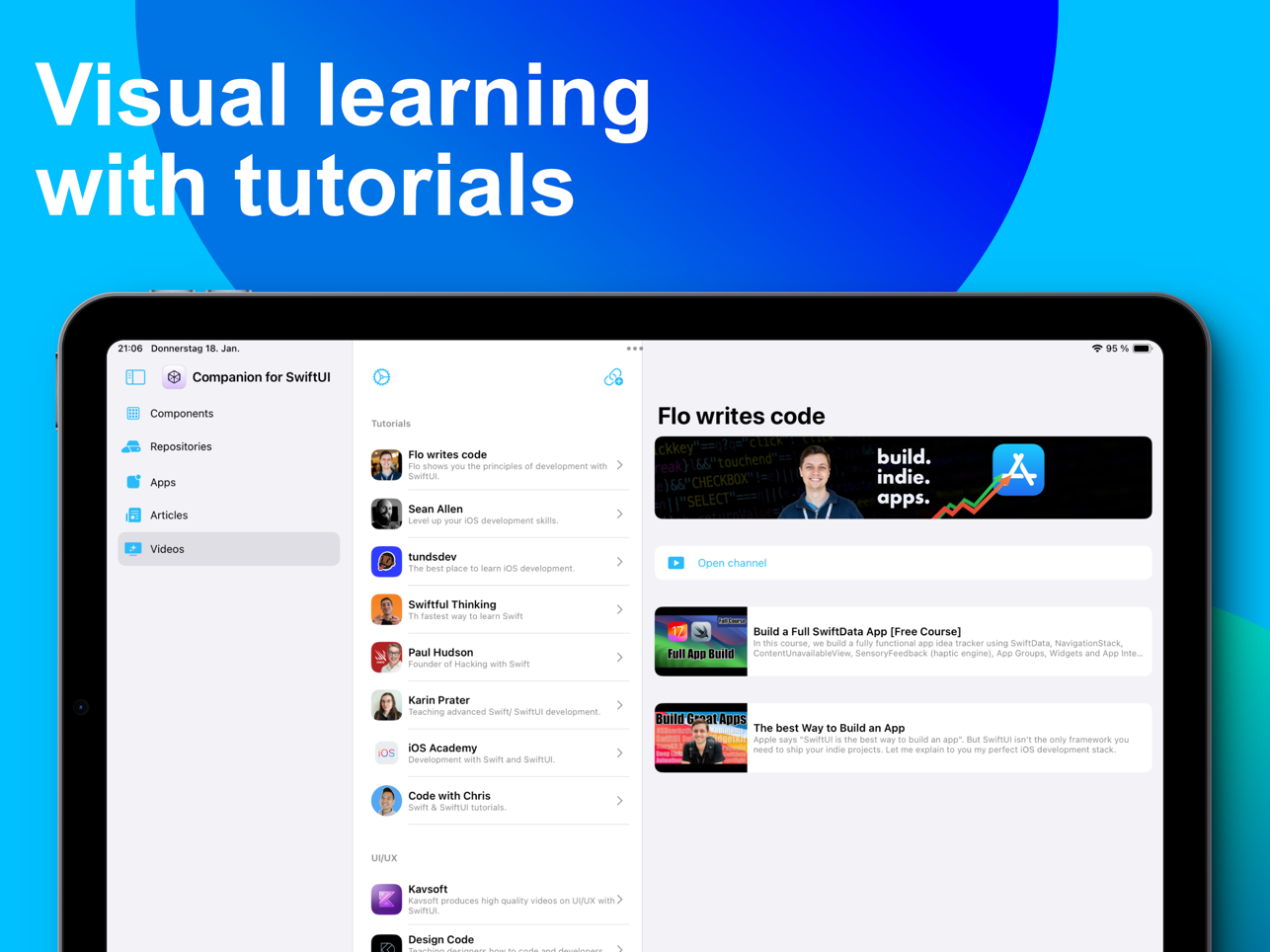 Begleiter für Swiftui Medien 4