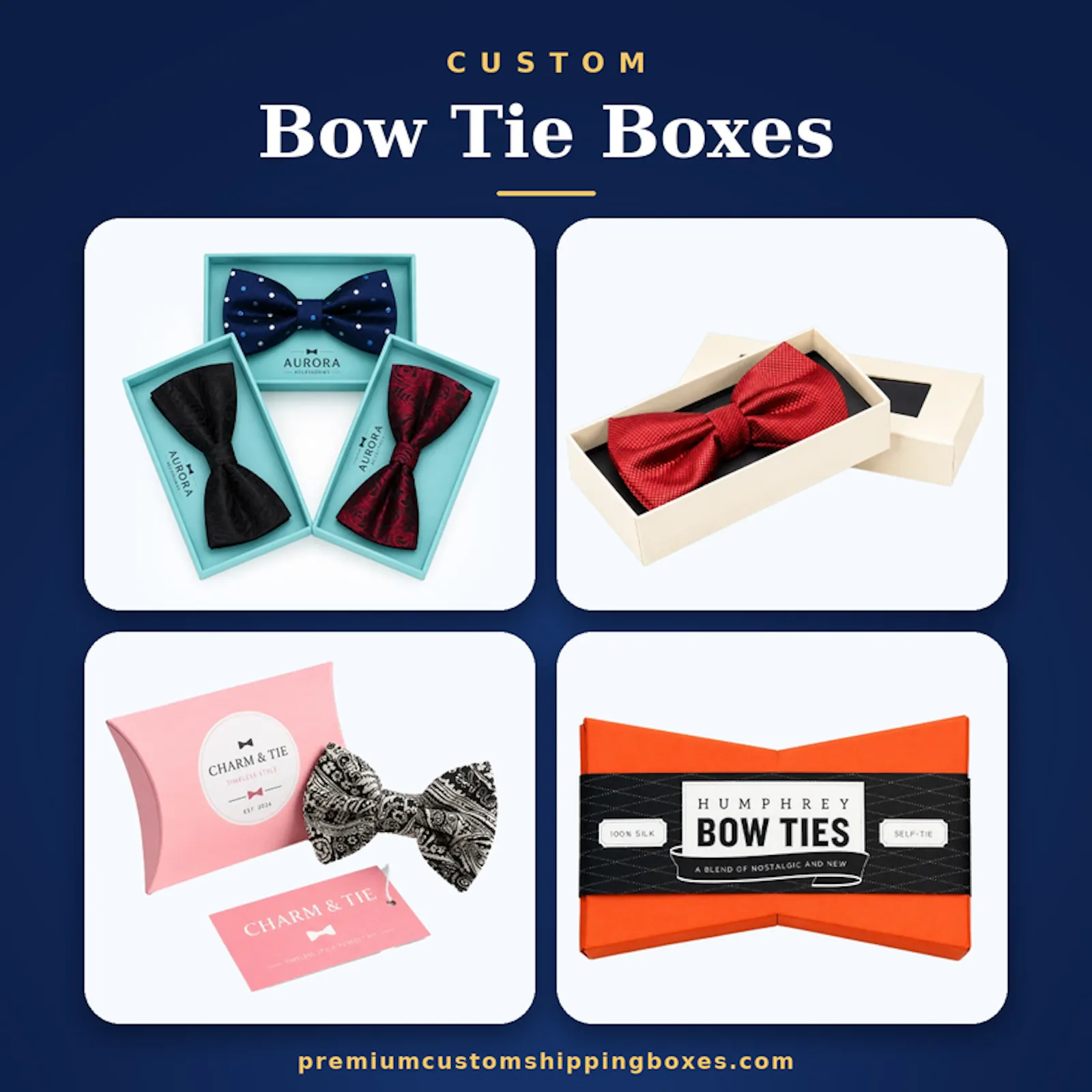 Custom Bow Tie Boxes screenshot 1