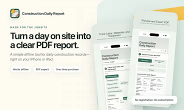 Construction Daily Report gallery image