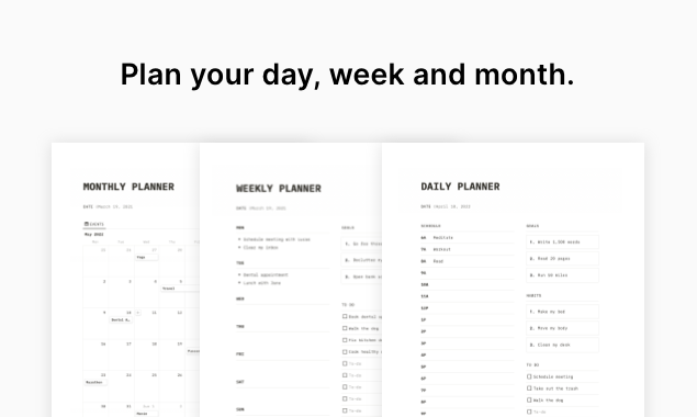 Productivity Planners gallery image