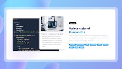 Material Tailwind gallery image