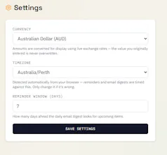 Life Dashboard gallery image