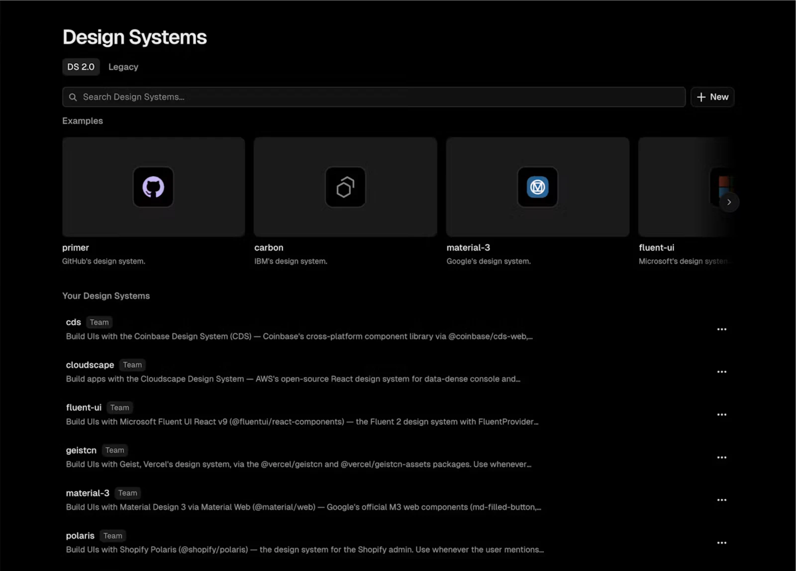 v0 Design Systems 2.0 screenshot 4