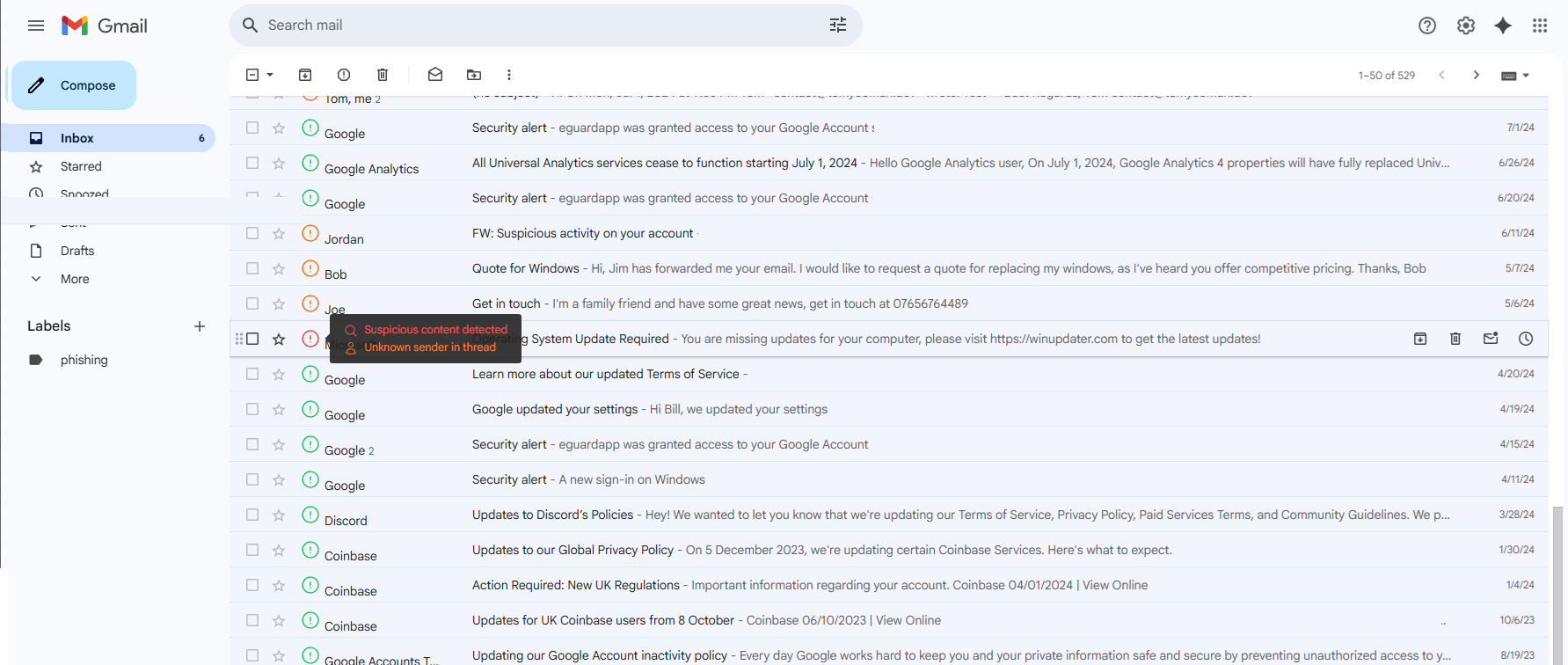 Média eguard - Détection de menace par e-mail en temps réel pour Chrome 1