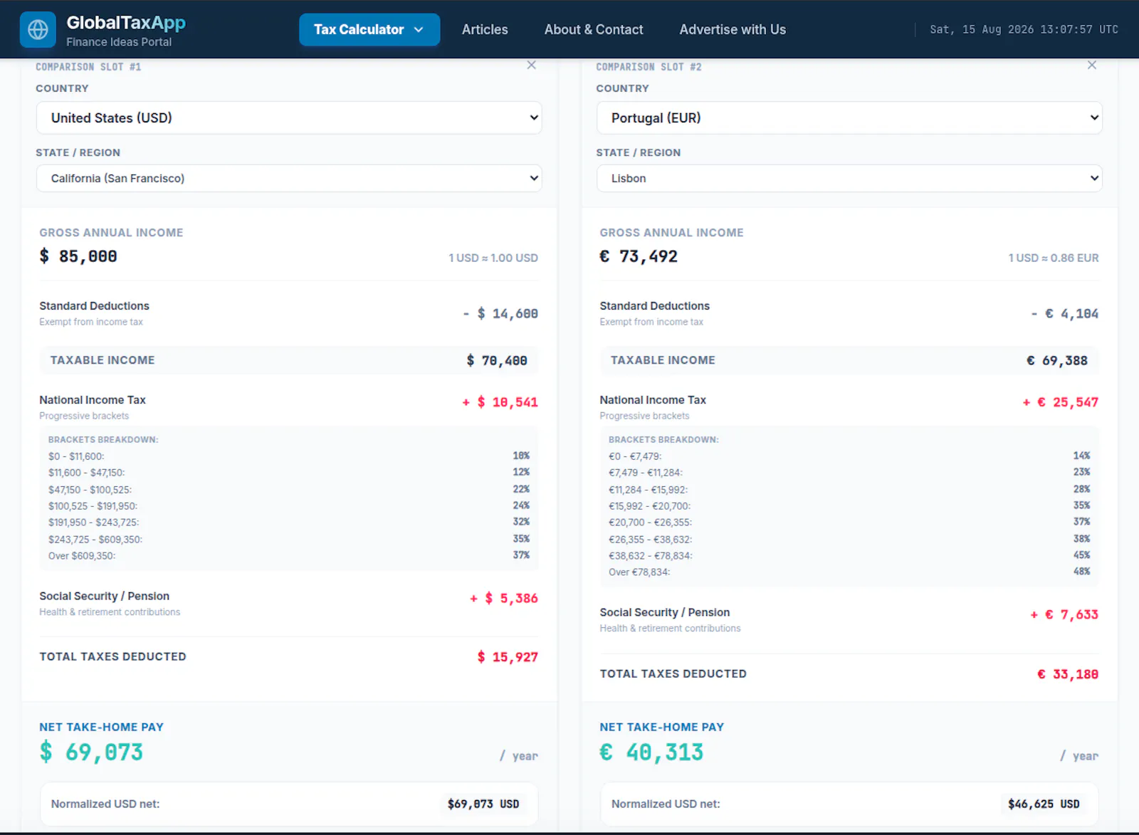 Global Tax App screenshot 6