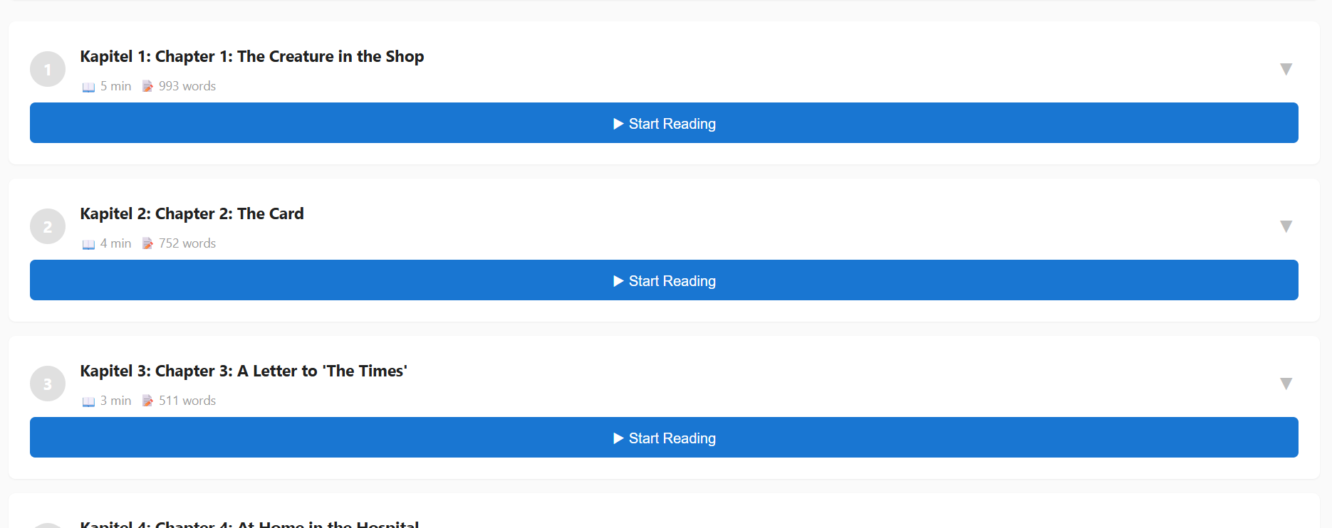 Deu Tale – Learn German Through Stories - Screenshot 5 showing product features and functionality