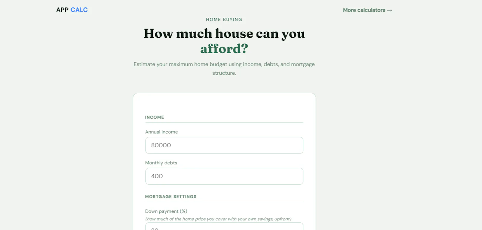 App-Calc screenshot 3