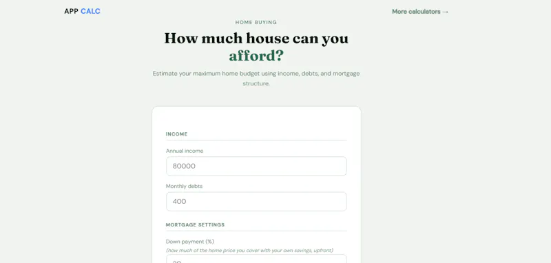 App-Calc screenshot 3