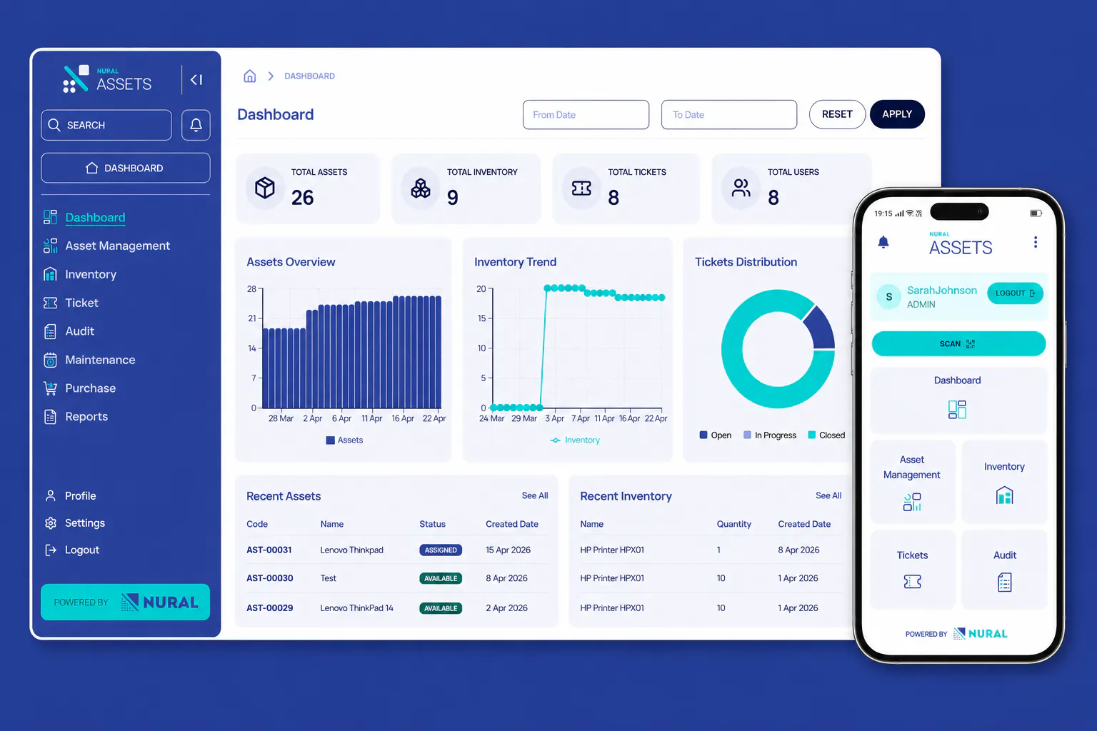  Nural Asset Management Software gallery image