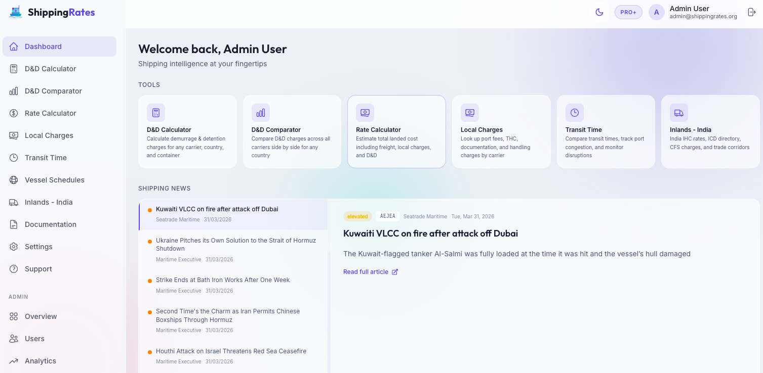 ShippingRates gallery image