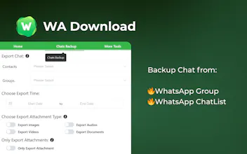 WhatsApp Chat Export - WA Download gallery image