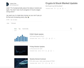 The Trading Tank Newsletter gallery image