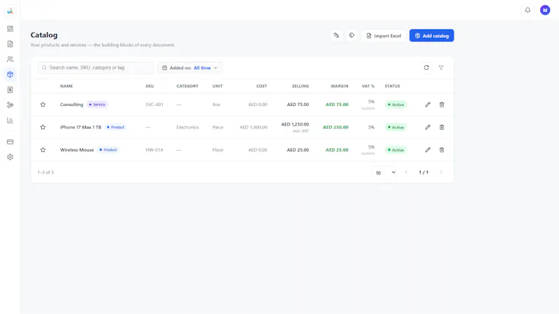 Invoex screenshot 2