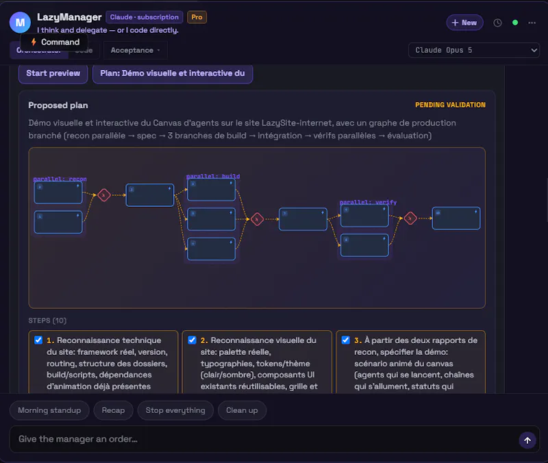 LazyIDE screenshot 1