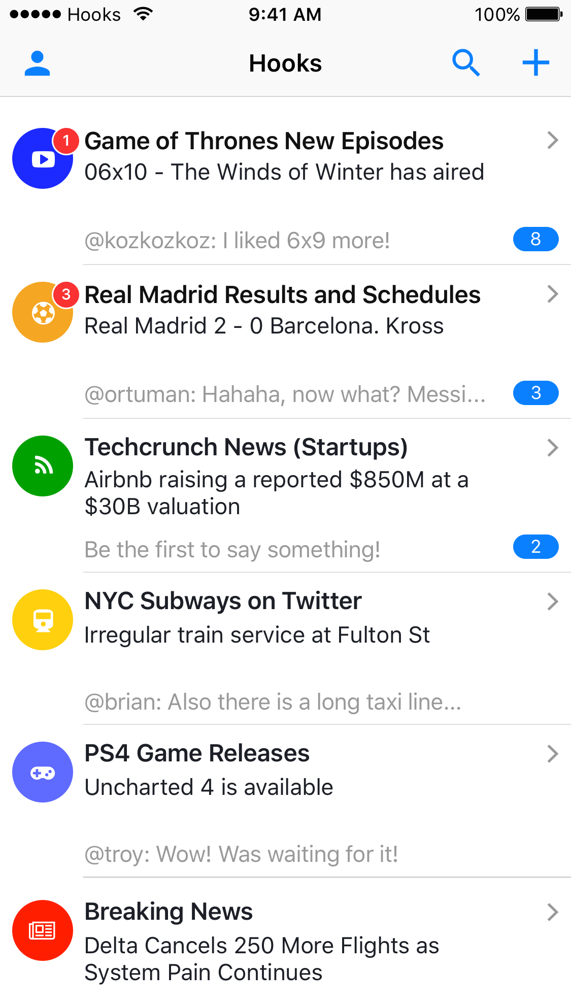 Hooks for iOS Image