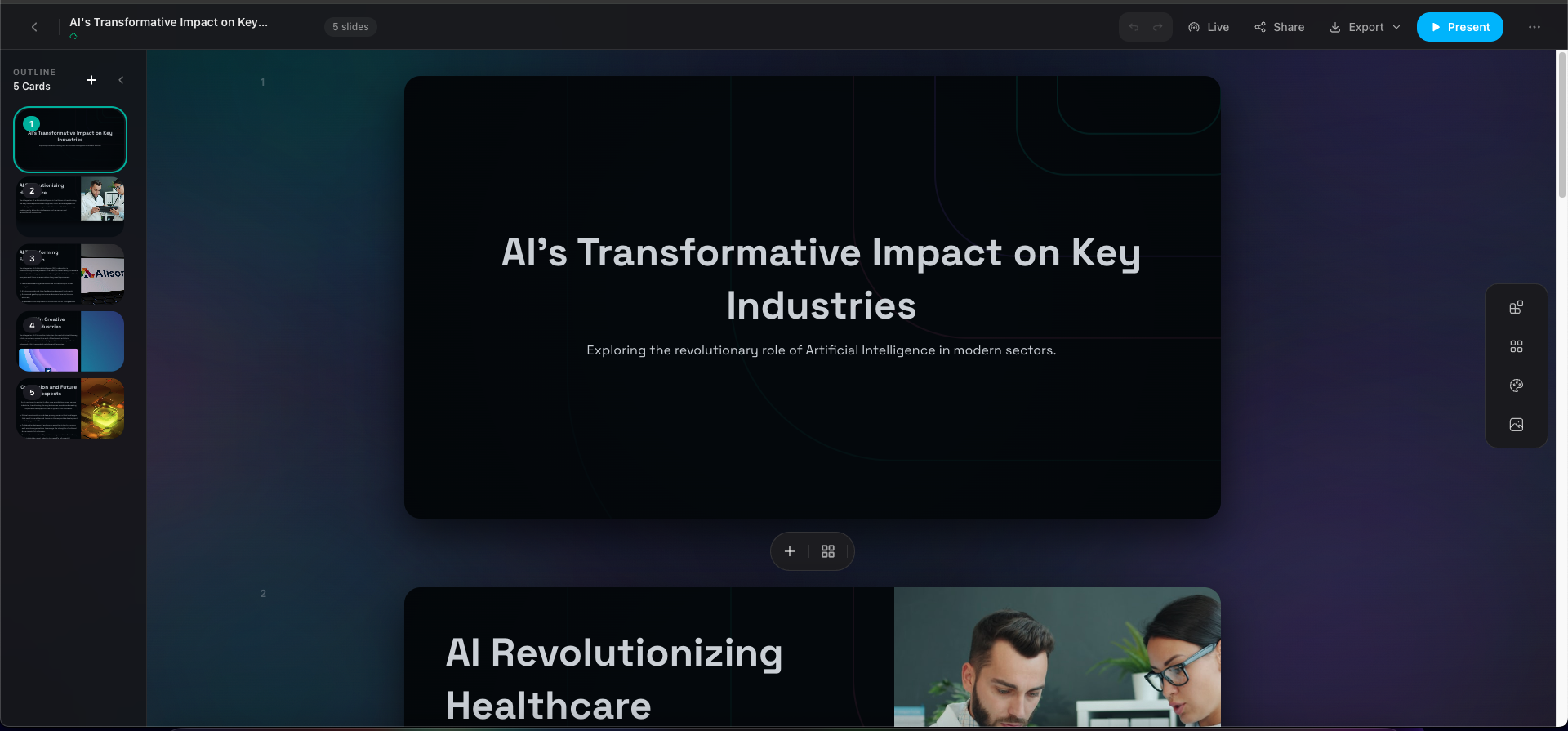  Butterfast — AI Presentations gallery image