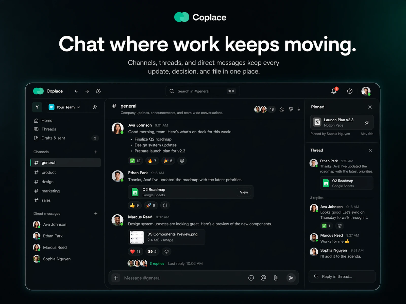 Coplace screenshot 1