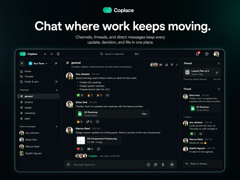 Coplace screenshot 1
