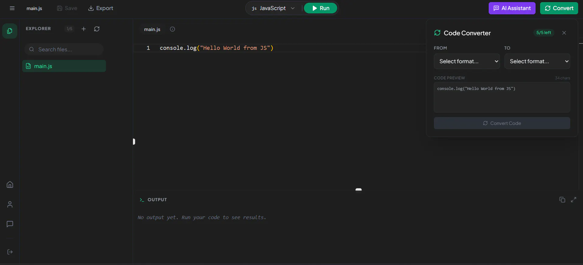 CodeX-Editor: CodeX – A web code editor with AI & multi-language ...