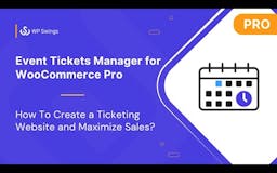 Event Tickets Manager for WooCommerce media 1